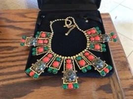 Joan Rivers Egyptian Necklace
