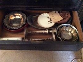 WE HAVE DRAWERS OF ITEMS TO SEARCH THROUGH