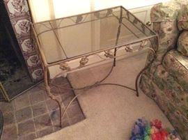 PATIO WROUGHT IRON TABLE