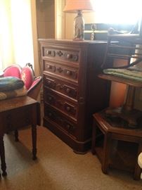 ONE ROOM FULL OF ANTIQUE FURNITURE WE CANNOT GET AT YET
