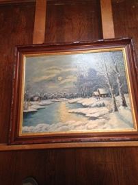 ONE OF SEVERAL ORIGINAL OILS