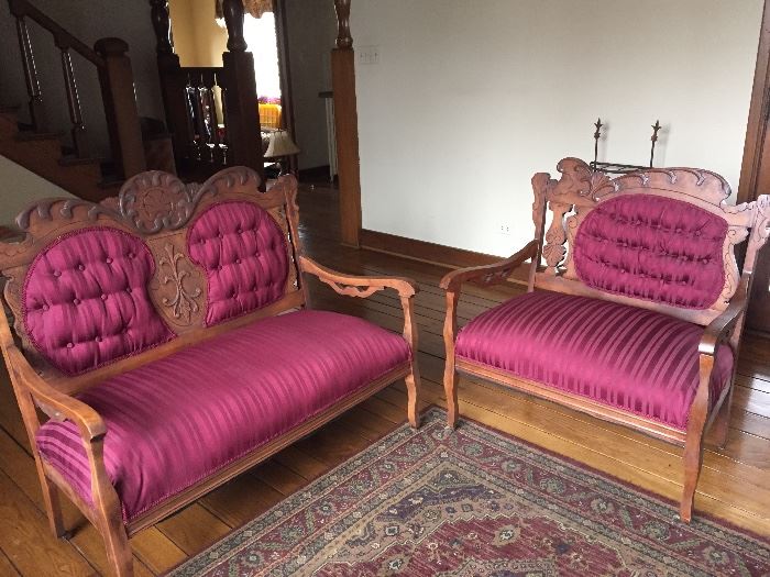 Parlor set from 1880's upstate New York