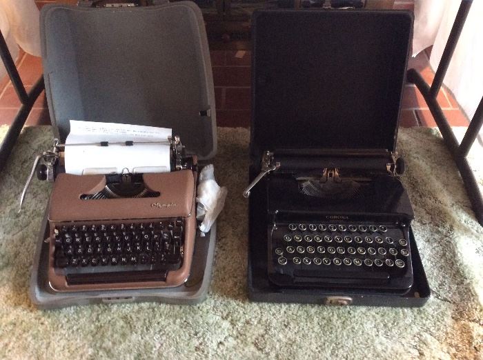 Vintage typewriters 