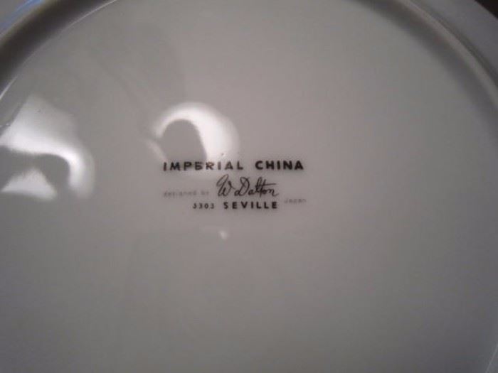 Seville by Imperial China-6 4 piece place settings
