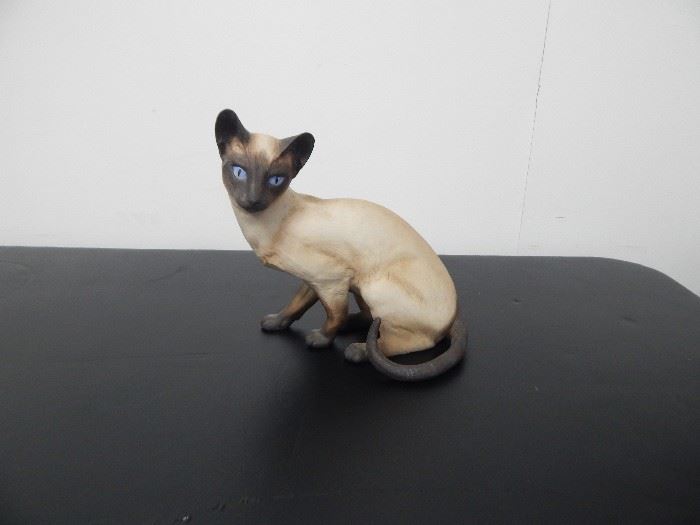 Mid Century cat figurines.