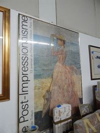 Mary Cassatt Impressionist poster from the early 80's Wall size!