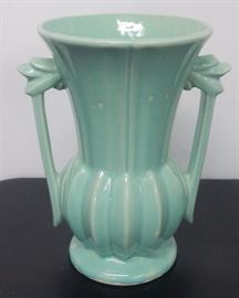 Teal McCoy vase