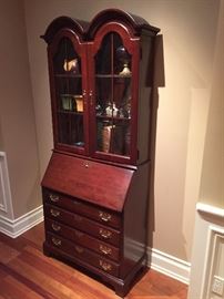 secretary/vitrine with drawers