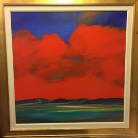 Original Gastaldi Painting - LARGE - 46" x 46" framed