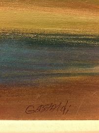 Original Gastaldi Painting - LARGE - 46" x 46" framed