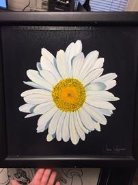 Jane Seymour - Shasta Flower - Signed - Limited Edition Embellished Giclee On Canvas