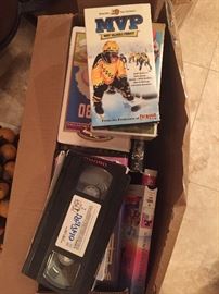 VHS tapes