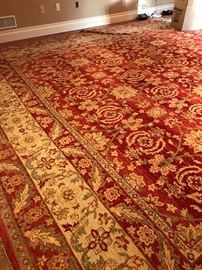 Large hand made Rug - Oversize - 15' x 23'