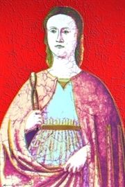Andy Warhol - Signed and Numbered by artist - St Apollonia
