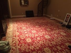Large hand made Rug - Oversize - 15' x 23'