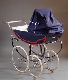 lot #72 - Tori Spelling's pram, consigned by her brother