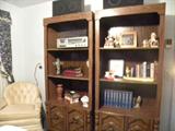 2 Matching Bookcase located in the front bedroom.....Great Storage for your books and collections....