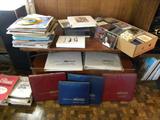 Lots and lots of churc/religious sheet music, books that are hard/back and paperback...Some looks band NEW....Lots and lots of tapes, CD's,
"Baldwin Piano" with old sheet music dating back to the 1930's.....
