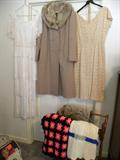 A few vintage clothes, coats, shoes, handbags.....Tables FULL of linens..
Why pay retail when you can save lots of $$$$$$ on new to like new items from this estate sale....Smart folks search for estate sales and make purchases for their entire family..
COME SAVE $$$$$$