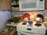 Kenmore Self-clean oven/cooktop $ 250.00 White color
and Kenmore Microwave - $ 150.00 for sale, for sale, for sale...Come See all the appliances on Saturday early, starting at 8:00 a.m.
Cookware, Pots/Pans, Several old iron Skillets, corn stick cast iron, mixer,
blenders, several appliances.....Come Stretch your $$$$$....
GREAt Buys......