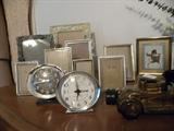 Frames, Vintage Clocks, arrangements, etc...