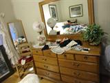 Bedroom Furniture... Double bed/headboard, dresser, end table...
Linens, spreads, Singer Sewing Machine..,, Area Rugs, Ladies Clothes, shoes, etc...

DRESSER IS SOLD....