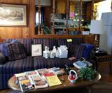 Another view of the Den/Kitchen area....Loaded with finds....See you at the sale....