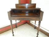 Antique SMALL WRITING DESK/secretary. fold up/out cabinet door/drawer... Simply Beautiful and full of history........Approx. 3'1" x 1'3"Another family piece that belonged to Alice R. Hayes Brachey.
Her great- grandfather was Oliver B. Hayes, was a very famous attorney, Judge, land owner, Minister, cousin to President Rutherford Hayes. Several children & maybe the most famous one of them all " Adelicia Hayes, Franklin (Fairvue Plantation), Acklen, (Belmont) Cheatham. One of the wealthiest & most interesting women in antebellum American..... GREAT Nashville, Tennessee History Reading...Google this family...