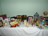 Assorted frames, prints, Child's Toys, Books, etc..