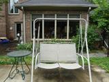 Several Swings and benches, tables, etc...