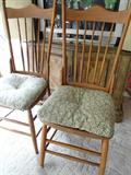Antique Wood Chairs...Sold Separately...