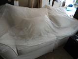 Like NEW White Sofa......will be SOLD..