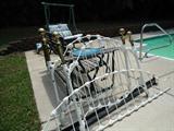 White/Brass Day Bed...