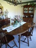 Formal Dining Table and 6 matching chairs....Beautiful Formal Dining Room Furniture...All sold separately.......