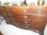View of Antique Mahogany Chest....Located in Formal Dining Room...