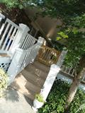 To Enter Sale - go around to the back and go up the steps to the covered back porch for all the inside items/furniture.. Also in the back you can enter the separate oversized Garage which is FULL... 2 Check-out areas...