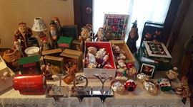 Peanuts in dog house 2 ornaments plus many others