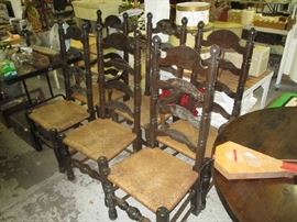 LADDER BACK CHAIRS