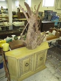 CABINET AND DRIFTWOOD