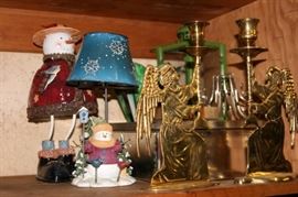 Assorted Holiday and Lamp