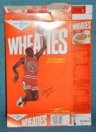 Rare Michael Jordan 1989 Wheaties cereal box