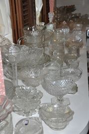 Beautiful Crystal and Cut glass