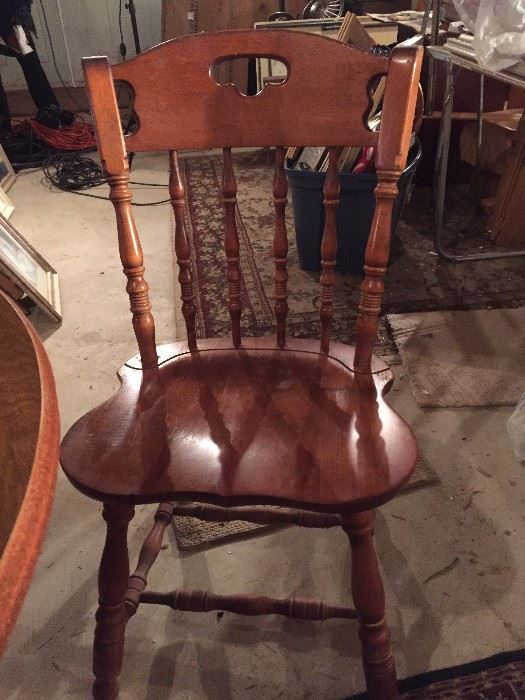 Antique Matching Maple Chair
