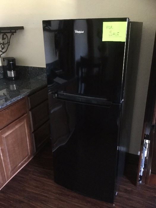  whirlpool 11 ft.³ refrigerator as new $250