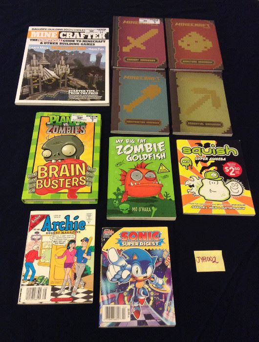 JYR002 Minecraft and Manga Books for Teens
