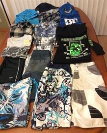 JYR008 Cool Designer Boys Clothing Lot - DC, Quiksilver, Vans & More
