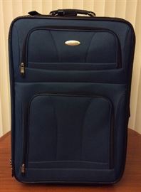 JYR012 Navy Blue Samsonite Expandable Suitcase
