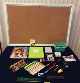 JYR014 Handu Office Lot - Bulletin Board, Pens, Pencils & More

