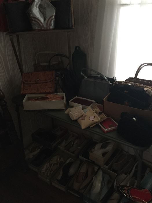 more shoes and purses
