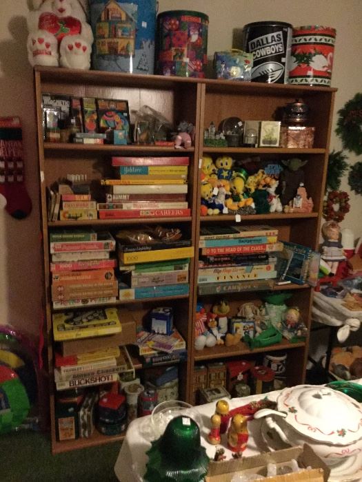 Vintage Games, Puzzles, and Toys